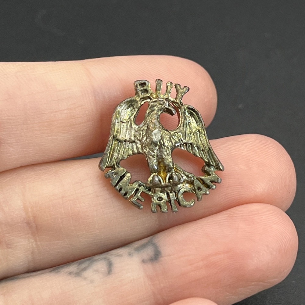 Buy American Bald Eagle USA Gold Tone Lapel Hat Pin